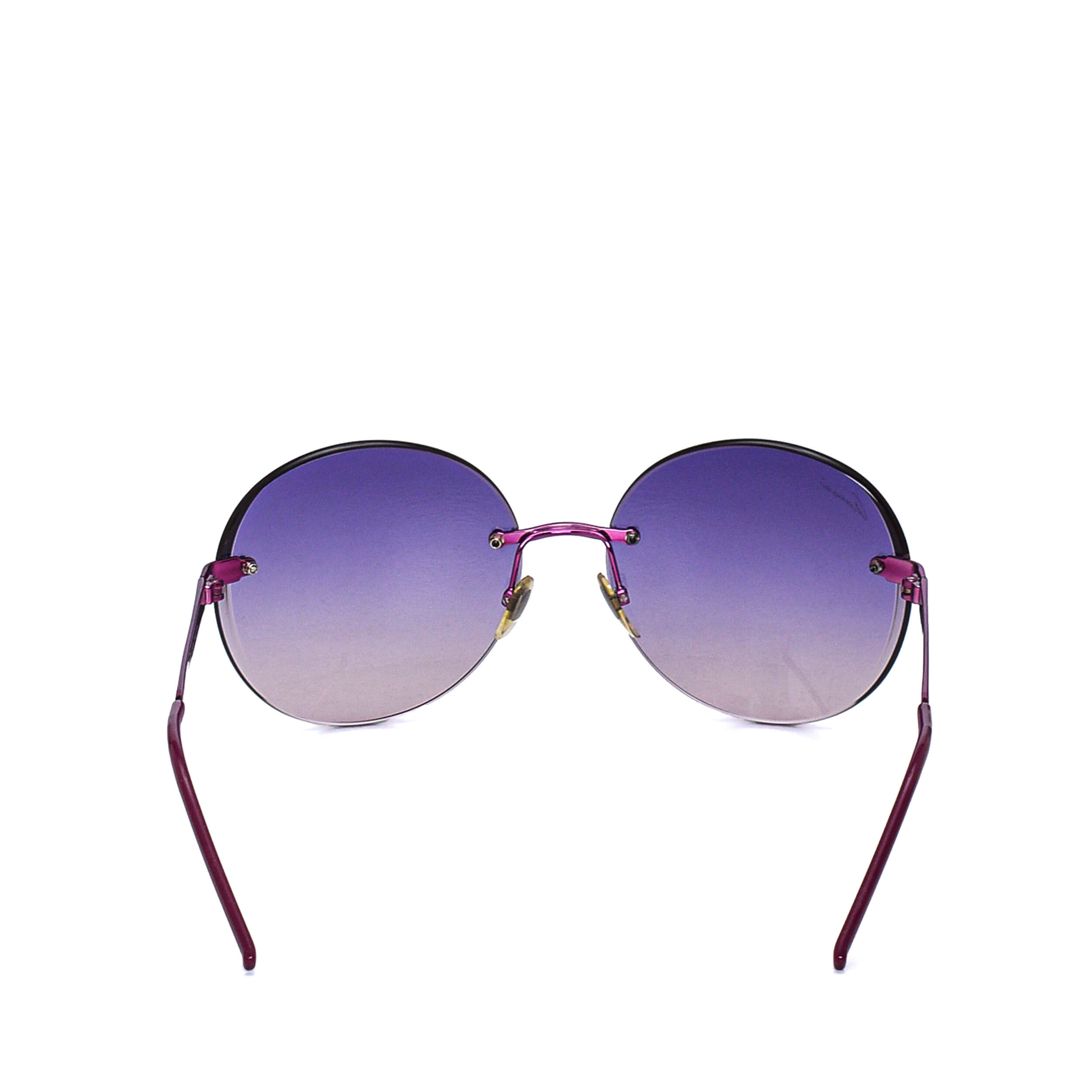 Gucci- Purple Round Sunglasses